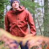 Fjern - Mens Forsvar Eco Waterproof Jacket (Spice) | A testament to sustainable exploration, the Forsvar integrates planet-conscious waterproofing with a 15k/15k ecoSHIELD® fabric, crafted entirely from recycled polyester