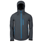 Fjern - Mens Grenser Softshell Jacket (Charcoal/Cobalt) | Conquer the mountains with the Grenser softshell, the ultimate jacket for alpine adventures