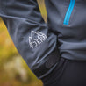 Fjern - Mens Grenser Softshell Jacket (Charcoal/Cobalt) | Conquer the mountains with the Grenser softshell, the ultimate jacket for alpine adventures