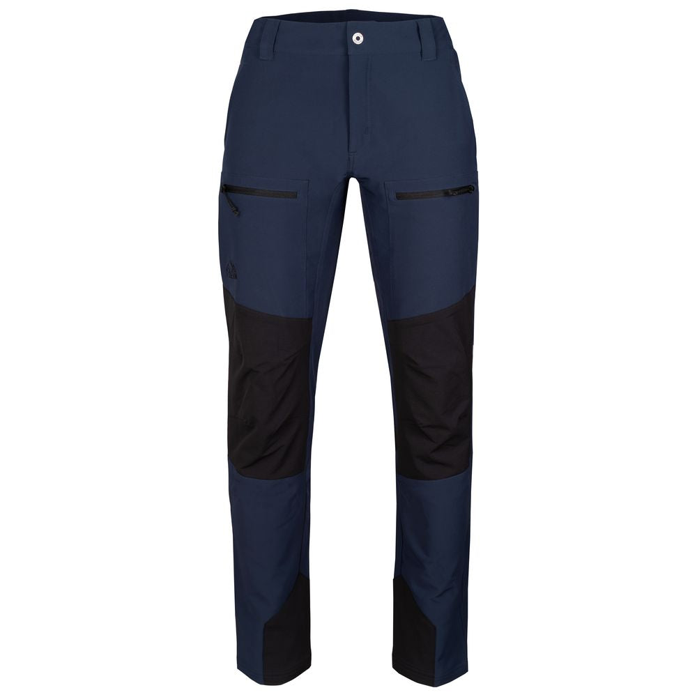 Fjern - Mens Hagna Eco Softshell Trousers (Navy/Black) | Explore the wild with trousers designed for the most challenging terrains