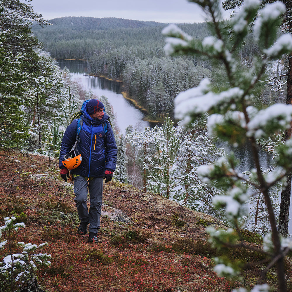 Electric) | Brave the extreme cold with our warmest insulated layer, perfect for climbing and outdoor adventures in frigid conditions