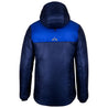 Fjern - Mens Husly Super Insulated Jacket (Navy/Electric) | Brave the extreme cold with our warmest insulated layer, perfect for climbing and outdoor adventures in frigid conditions