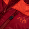 Fjern - Mens Husly Super Insulated Jacket (Red/Orange) | Brave the extreme cold with our warmest insulated layer, perfect for climbing and outdoor adventures in frigid conditions