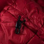 Fjern - Mens Husly Super Insulated Jacket (Red/Orange) | Brave the extreme cold with our warmest insulated layer, perfect for climbing and outdoor adventures in frigid conditions