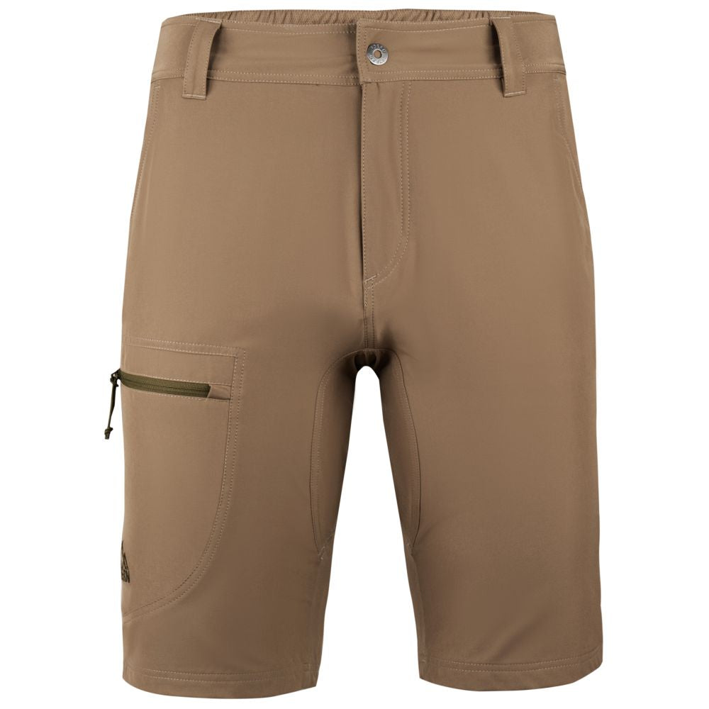 Fjern - Mens Klatring Softshell Shorts (Sandstone) | Our Klatring Shorts are designed for the avid hiker and adventurer