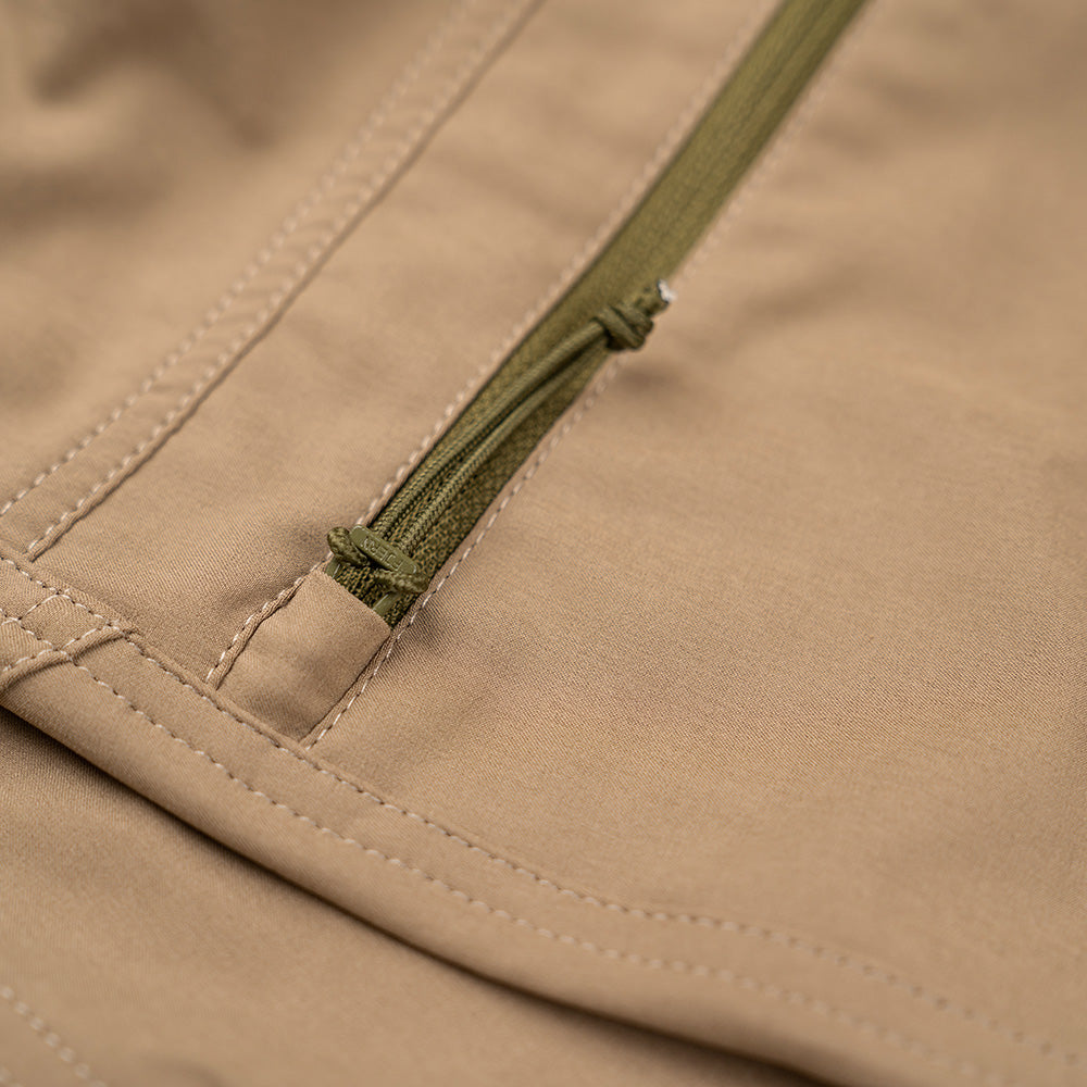 Fjern - Mens Klatring Softshell Shorts (Sandstone) | Our Klatring Shorts are designed for the avid hiker and adventurer