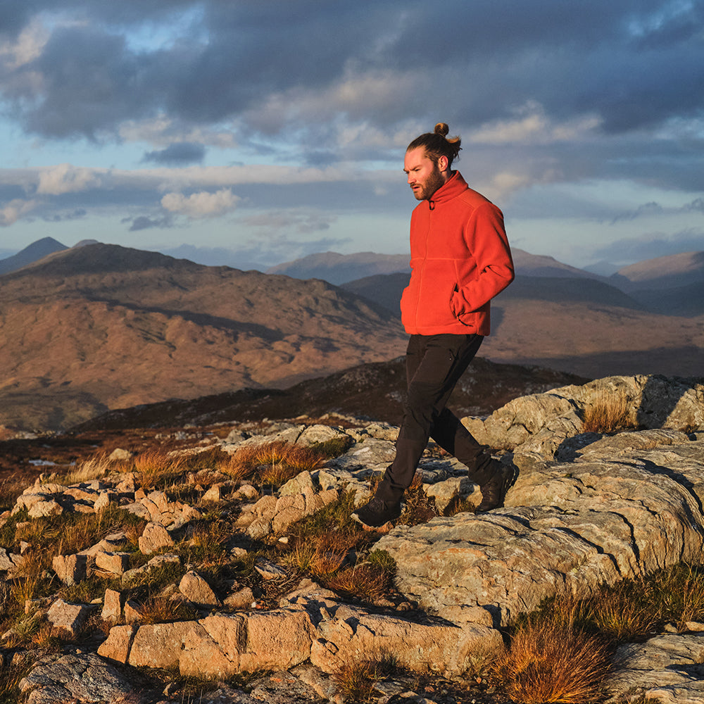 Navy) | The Mysig Eco Fleece is your essential mid-layer for every outdoor adventure