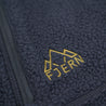 Fjern - Mens Mysig Eco Full Zip Fleece (Storm/Lime)