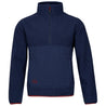 Fjern - Mens Mysig Eco Half Zip Fleece (Navy/Rust) | The Mysig Eco Fleece is your essential mid-layer for every outdoor adventure