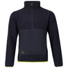 Fjern - Mens Mysig Eco Half Zip Fleece (Storm/Lime) | The Mysig Eco Fleece is your essential mid-layer for every outdoor adventure