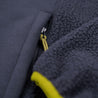 Fjern - Mens Mysig Eco Half Zip Fleece (Storm/Lime) | The Mysig Eco Fleece is your essential mid-layer for every outdoor adventure
