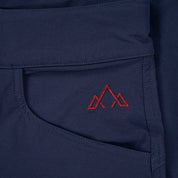 Fjern - Mens Nord Softshell Trousers (Navy) | Conquer any terrain with our Nord mountaineering trousers, designed for all-season hiking