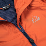 Fjern - Mens Octa Insulated Jacket (Burnt Orange/Navy) | Our Octa jacket is a lightweight, versatile layer ideal for any adventure