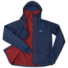 Fjern - Mens Octa Insulated Jacket (Navy/Rust) | Our Octa jacket is a lightweight, versatile layer ideal for any adventure