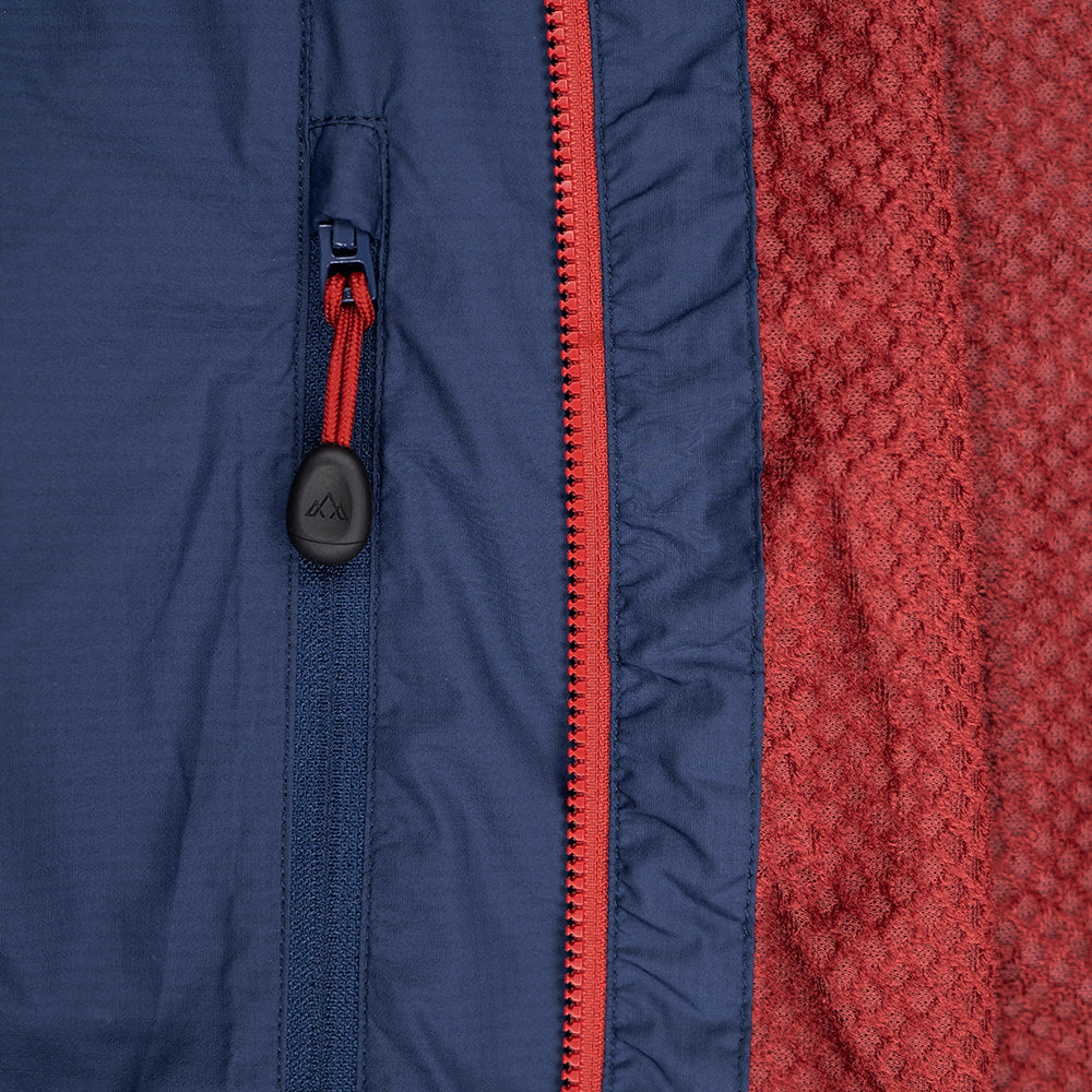 Fjern - Mens Octa Insulated Jacket (Navy/Rust) | Our Octa jacket is a lightweight, versatile layer ideal for any adventure