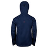 Fjern - Mens Orkan Waterproof Shell Jacket (Navy/Rust) | Face the harshest alpine challenges with confidence in the Orkan jacket, engineered to excel in extreme conditions