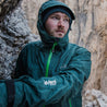 Fjern - Mens Orkan Waterproof Shell Jacket (Pine/Green) | Face the harshest alpine challenges with confidence in the Orkan jacket, engineered to excel in extreme conditions