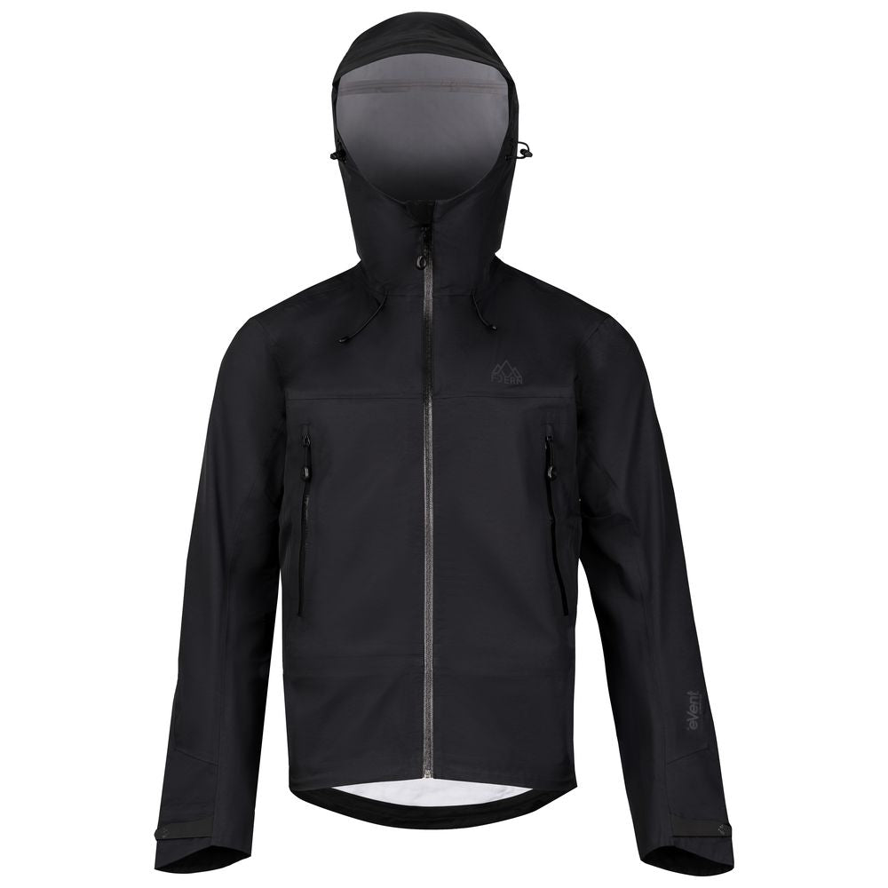 Fjern - Mens Orkan Waterproof Shell Jacket (Stealth) | Face the harshest alpine challenges with confidence in the Orkan jacket, engineered to excel in extreme conditions