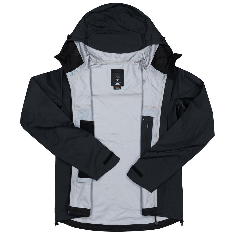Fjern - Mens Orkan Waterproof Shell Jacket (Stealth) | Face the harshest alpine challenges with confidence in the Orkan jacket, engineered to excel in extreme conditions