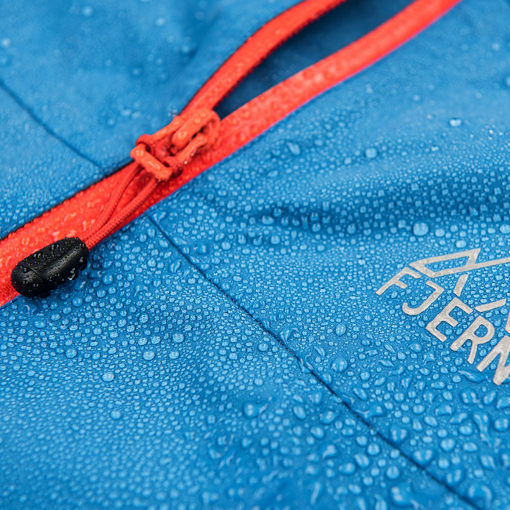 Fjern - Mens Orkan Waterproof Shell Jacket (Teal/Orange) | Face the harshest alpine challenges with confidence in the Orkan jacket, engineered to excel in extreme conditions