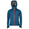 Fjern - Mens Orkan Waterproof Shell Jacket (Teal/Orange) | Face the harshest alpine challenges with confidence in the Orkan jacket, engineered to excel in extreme conditions