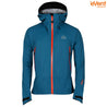 Fjern - Mens Orkan Waterproof Shell Jacket (Teal/Orange) | Face the harshest alpine challenges with confidence in the Orkan jacket, engineered to excel in extreme conditions