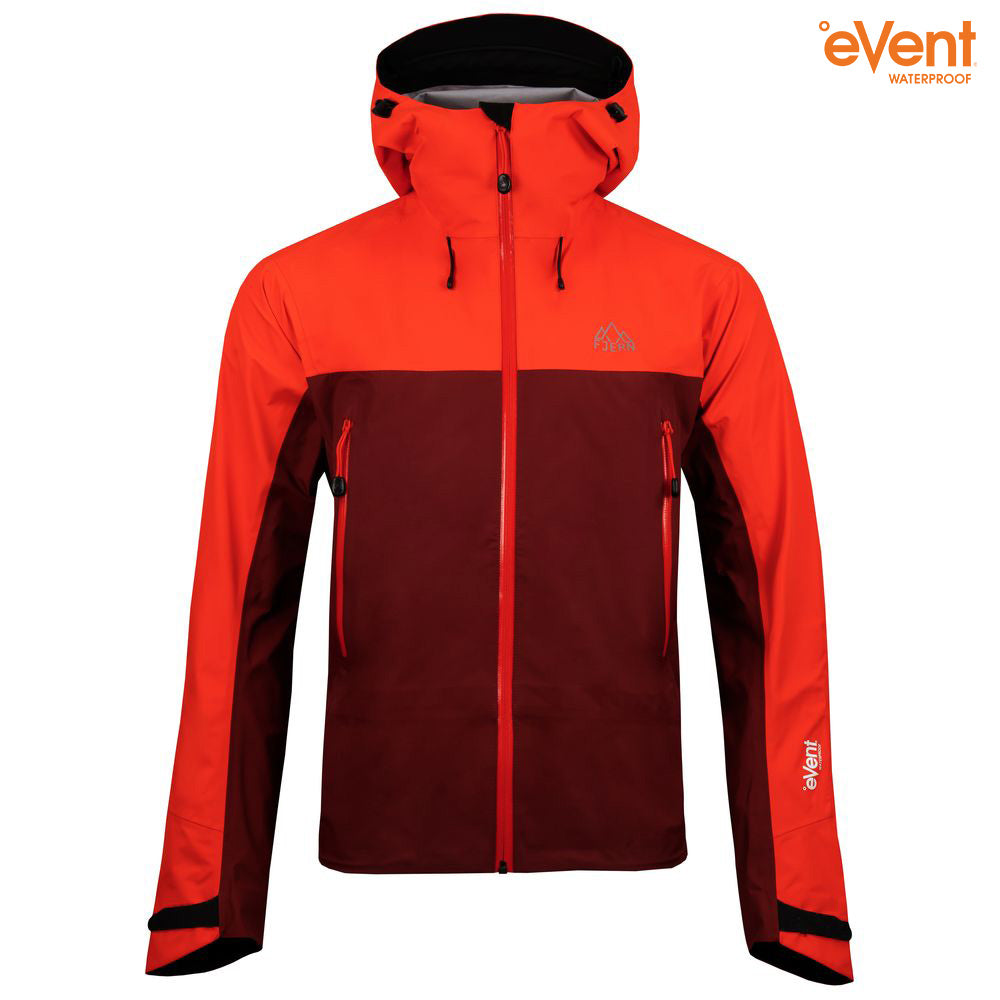 Fjern | Mens Orkan Waterproof Shell Jacket (Orange/Rust)