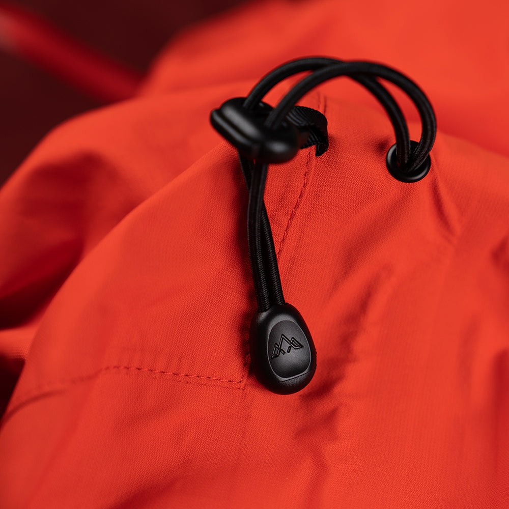 Fjern | Mens Orkan Waterproof Shell Jacket (Orange/Rust)