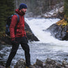 Fjern - Mens Orkan Waterproof Shell Jacket (Rust/Orange) | Face the harshest alpine challenges with confidence in the Orkan jacket, engineered to excel in extreme conditions