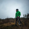 Fjern - Mens Skjold Packable Waterproof Jacket (Green/Pine) | The Skjold is your ultimate shield for fast and light activities, designed to keep you active in any weather