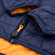 Fjern - Mens Skydda Eco Packable Insulated Jacket (Navy/Sunshine) | The Skydda is your lightweight, packable companion