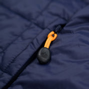 Fjern - Mens Skydda Eco Packable Insulated Jacket (Navy/Sunshine) | The Skydda is your lightweight, packable companion