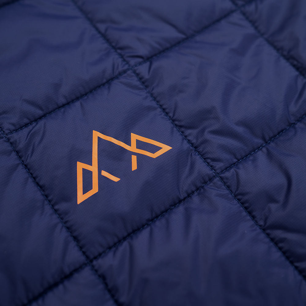 Fjern - Mens Skydda Eco Packable Insulated Jacket (Navy/Sunshine) | The Skydda is your lightweight, packable companion