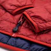 Fjern - Mens Skydda Eco Packable Insulated Jacket (Rust/Navy) | The Skydda is your lightweight, packable companion