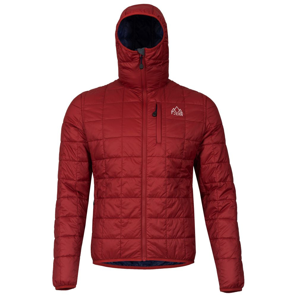 Fjern - Mens Skydda Eco Packable Insulated Jacket (Rust/Navy) | The Skydda is your lightweight, packable companion