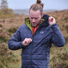 Fjern - Mens Skydda Eco Packable Insulated Jacket (Storm/Lime) | The Skydda is your lightweight, packable companion