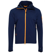 Fjern - Mens Syklon Stormfleece Hoodie (Navy/Sunshine) | Conquer any adventure with a hoodie designed for peak performance