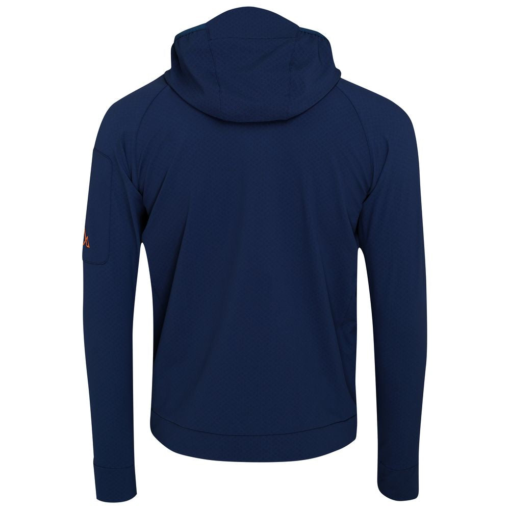 Fjern - Mens Syklon Stormfleece Hoodie (Navy/Sunshine) | Conquer any adventure with a hoodie designed for peak performance