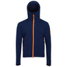 Fjern - Mens Syklon Stormfleece Hoodie (Navy/Sunshine) | Conquer any adventure with a hoodie designed for peak performance