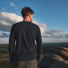 Fjern - Mens Terreng Merino Blend Long Sleeve Base Layer (Navy)