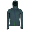 Fjern - Mens Vandring Stretch Fleece Jacket (Pine/Green) | The Vandring is a mid-weight technical fleece hoodie designed for warmth, flexibility, and performance