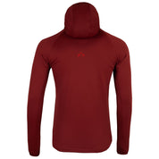 Fjern - Mens Vandring Stretch Fleece Jacket (Rust/Orange) | The Vandring is a mid-weight technical fleece hoodie designed for warmth, flexibility, and performance