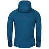 Fjern - Mens Vandring Stretch Fleece Jacket (Teal/Orange) | The Vandring is a mid-weight technical fleece hoodie designed for warmth, flexibility, and performance