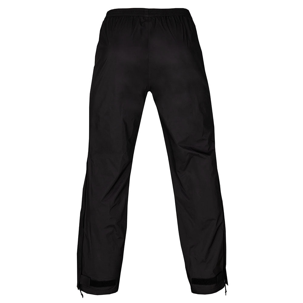 Fjern - Mens Vanntett Waterproof Trousers (Black) | Brave the elements with our mountaineering over-trousers, crafted from lightweight, waterproof Nylon ripstop with a DWR finish
