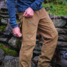 Fjern - Mens Vinter Trousers (Moss/Olive) | Tackle the wilderness with our Vinter mountaineering trousers, built for versatility and performance in 3-season conditions