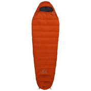 Fjern - Snarka 150 Sleeping Bag (Burnt Orange/Storm Grey) | The Snarka 150 is a 2-season synthetic sleeping bag designed for the eco-adventurer