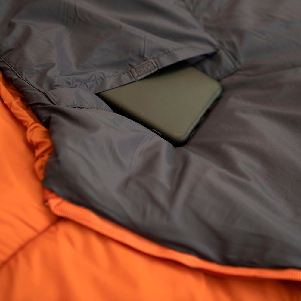Storm Grey) | The Snarka 150 is a 2-season synthetic sleeping bag designed for the eco-adventurer
