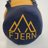 Fjern - Snarka 150 Sleeping Bag (Navy/Sunshine) | The Snarka 150 is a 2-season synthetic sleeping bag designed for the eco-adventurer