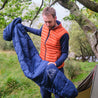 Fjern - Snarka 240 Sleeping Bag (Navy/Sunshine) | The Snarka 240 is a lightweight synthetic sleeping bag equipped for diverse climates