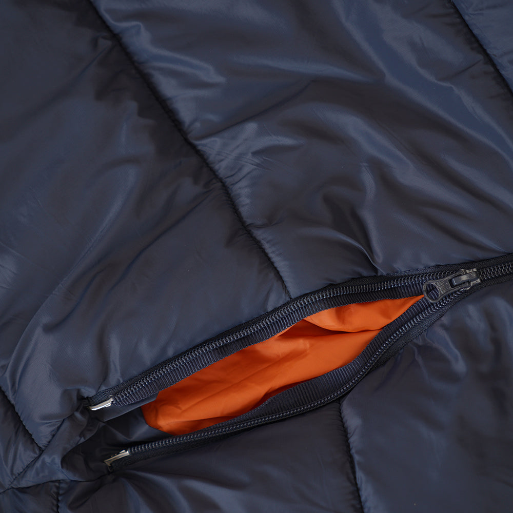 Fjern - Snarka 240 Sleeping Bag (Storm Grey/Burnt Orange) | The Snarka 240 is a lightweight synthetic sleeping bag equipped for diverse climates